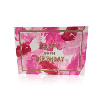 Happy Birthday Pink Paint
