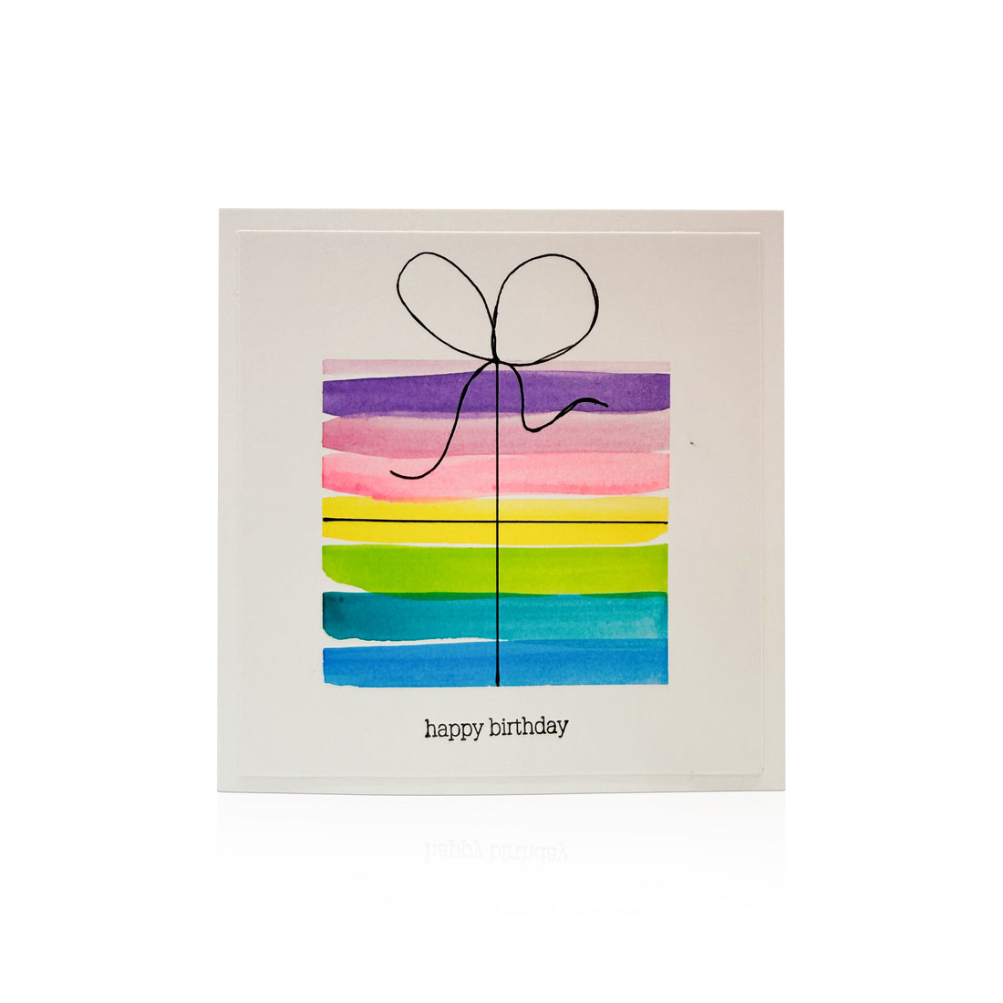 Happy Birthday Watercolour