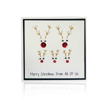 Reindeer Family of 5